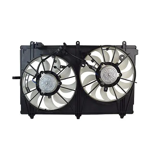 A/C CONDENSER FAN MOTOR & SHROUD