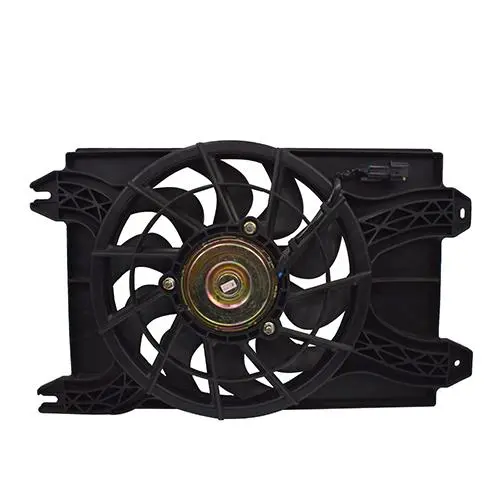 A/C CONDENSER FAN MOTOR & SHROUD