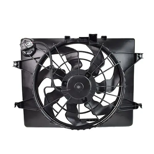 A/C CONDENSER FAN MOTOR & SHROUD