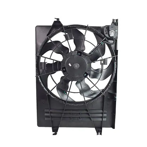 A/C CONDENSER FAN MOTOR & SHROUD