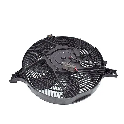 A/C CONDENSER FAN MOTOR & SHROUD