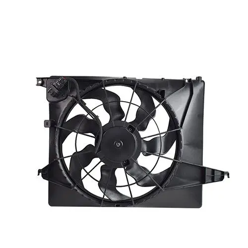 A/C CONDENSER FAN MOTOR & SHROUD