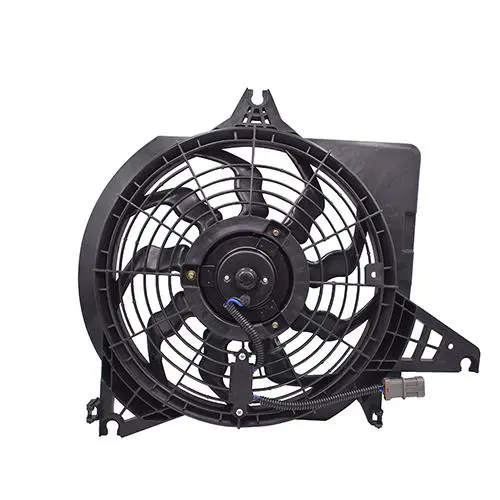 A/C CONDENSER FAN MOTOR & SHROUD