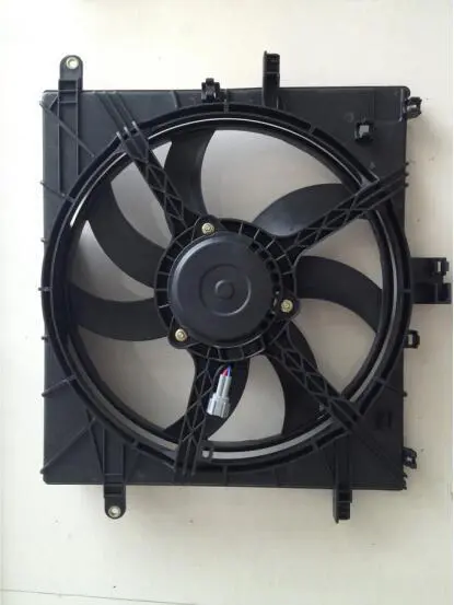 A/C CONDENSER FAN MOTOR & SHROUD