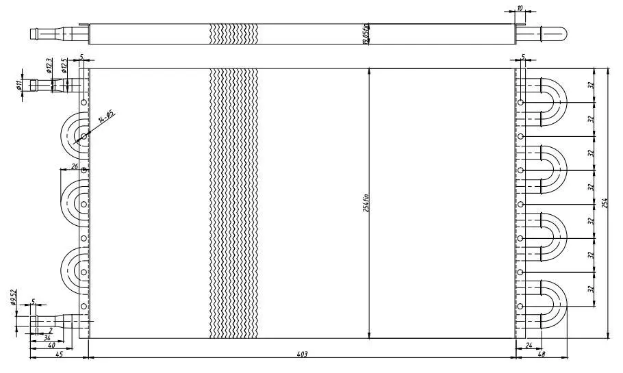 UNIVERSAL OIL COOLER