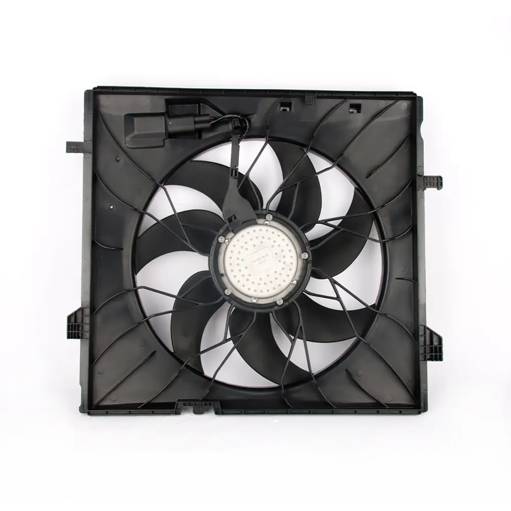 A/C CONDENSER FAN MOTOR & SHROUD