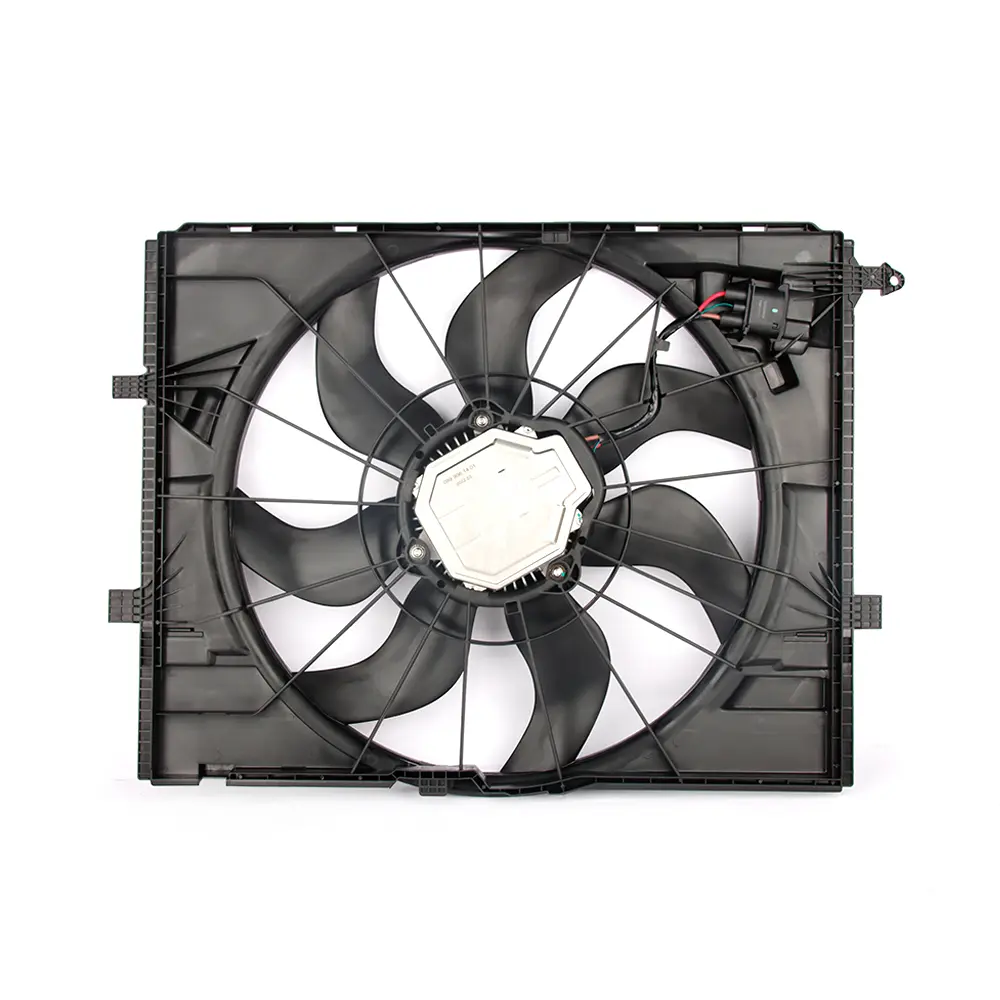 A/C CONDENSER FAN MOTOR & SHROUD