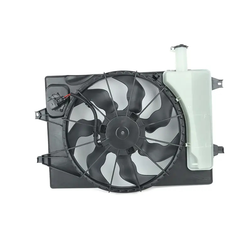A/C CONDENSER FAN MOTOR & SHROUD