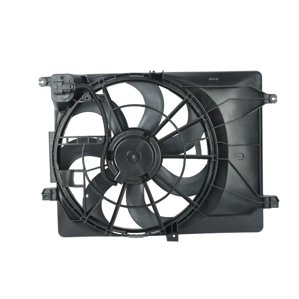 A/C CONDENSER FAN MOTOR & SHROUD