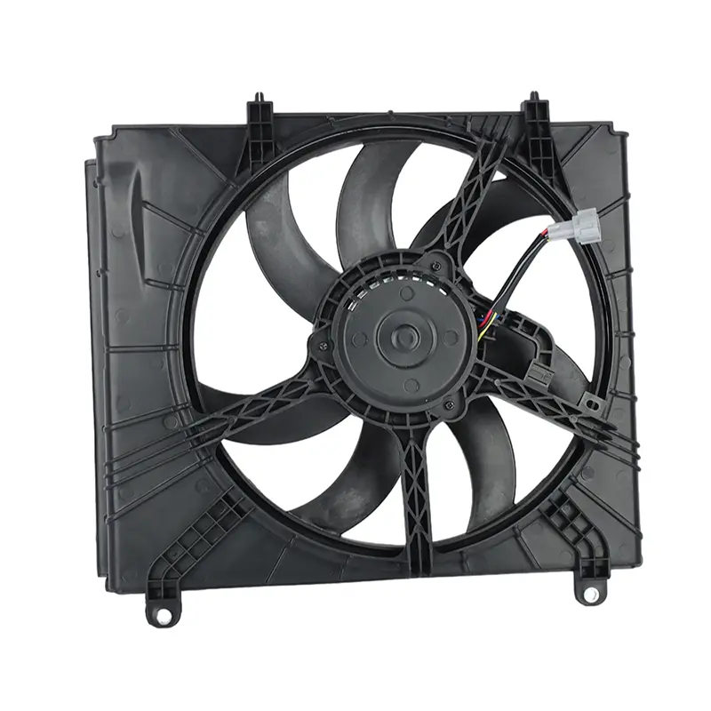 A/C CONDENSER FAN MOTOR & SHROUD