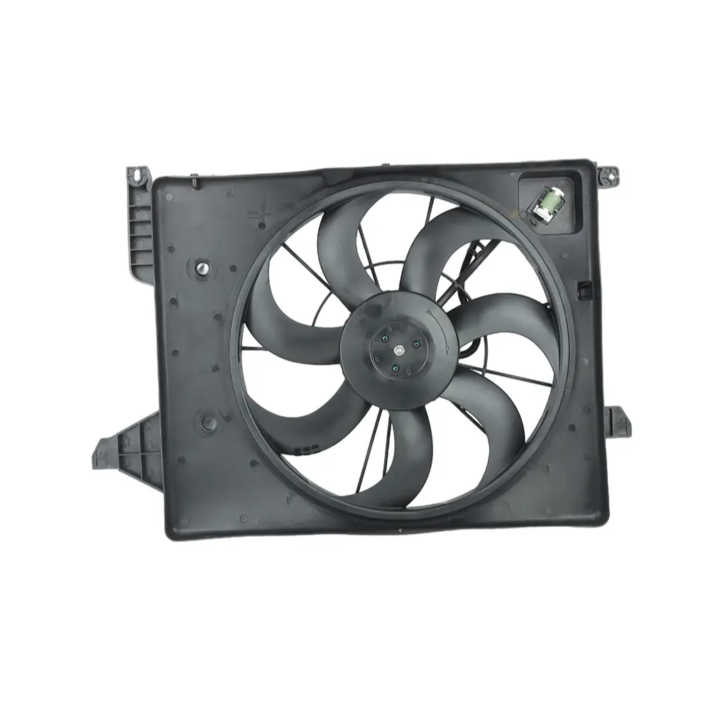 A/C CONDENSER FAN MOTOR & SHROUD