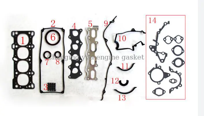 ENGINE OVERHAUL GASKET KITS