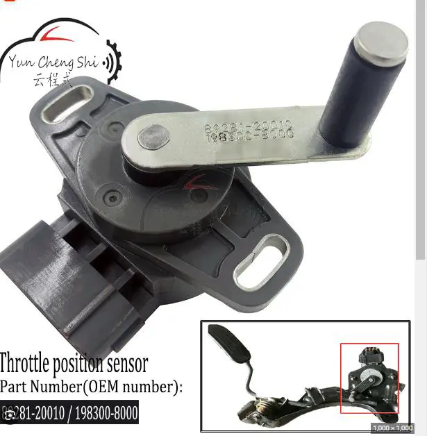 THROTTLE BODY THROTTLE SENSOR