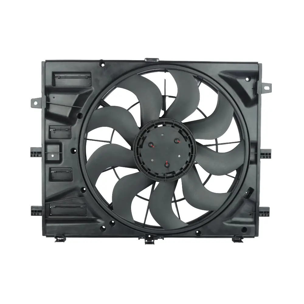 A/C CONDENSER FAN MOTOR & SHROUD