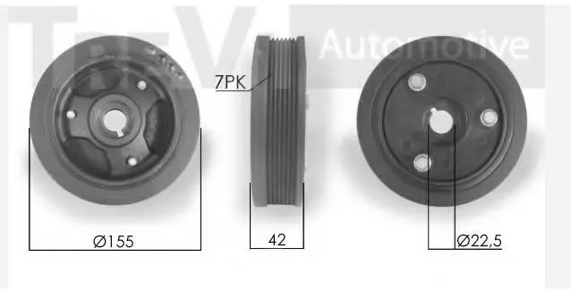 CRANKSHAFT PULLEY