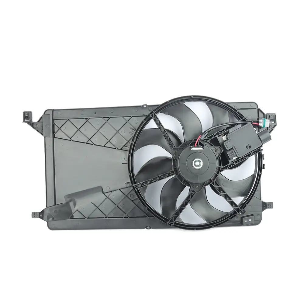 A/C CONDENSER FAN MOTOR & SHROUD