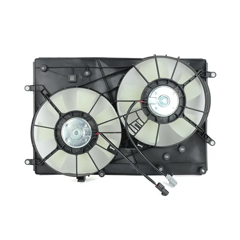 A/C CONDENSER FAN MOTOR & SHROUD