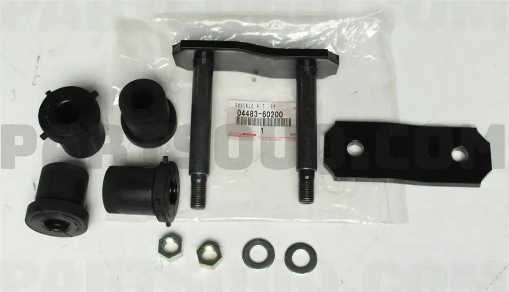 REAR SPRING SHACKLE & PIN