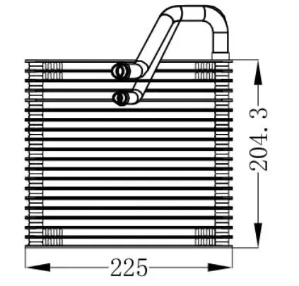 A/C EVAPORATOR
