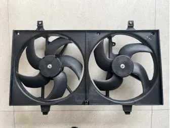 A/C CONDENSER FAN MOTOR & SHROUD