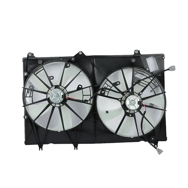 A/C CONDENSER FAN MOTOR & SHROUD