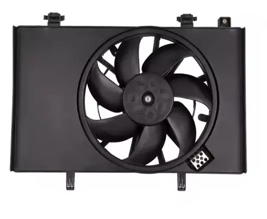 A/C CONDENSER FAN MOTOR & SHROUD
