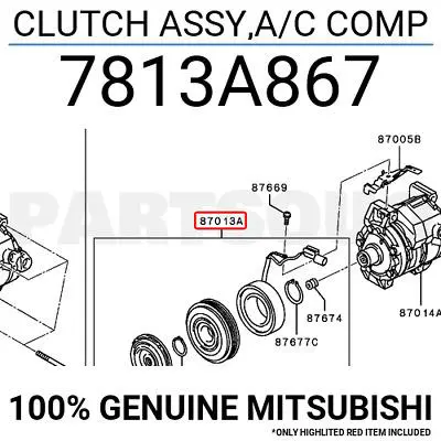 A/C COMPRESSOR CLUTCH