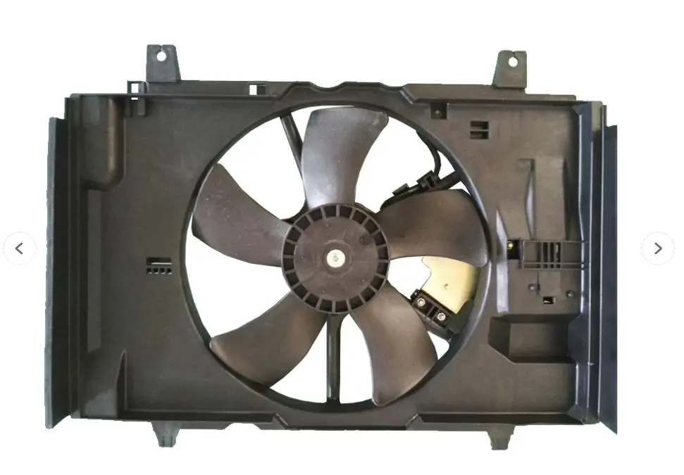 A/C CONDENSER FAN MOTOR & SHROUD