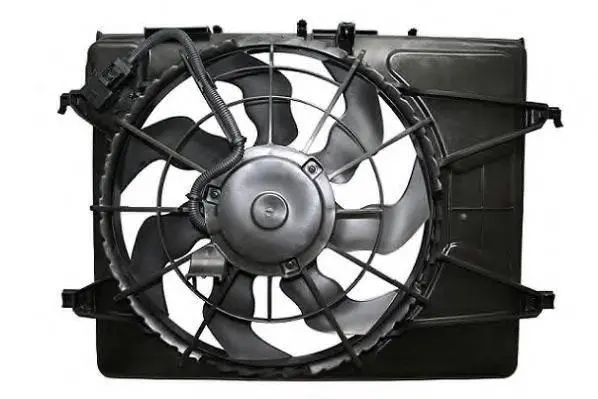 A/C CONDENSER FAN MOTOR & SHROUD