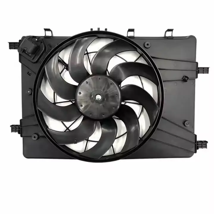 A/C CONDENSER FAN MOTOR & SHROUD