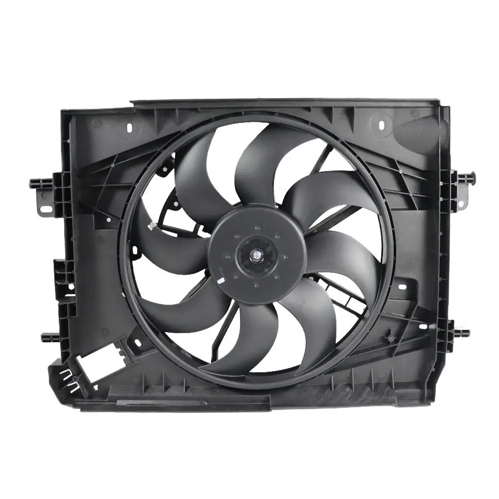 A/C CONDENSER FAN MOTOR & SHROUD