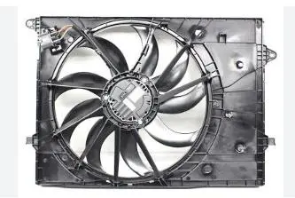 A/C CONDENSER FAN MOTOR & SHROUD