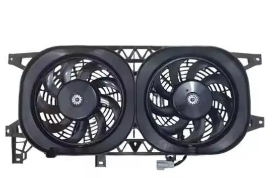 A/C CONDENSER FAN MOTOR & SHROUD