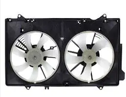 A/C CONDENSER FAN MOTOR & SHROUD