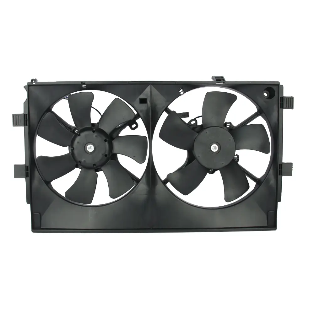 A/C CONDENSER FAN MOTOR & SHROUD