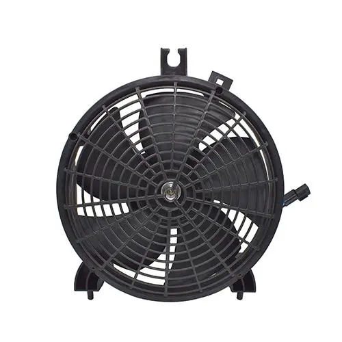 A/C CONDENSER FAN MOTOR & SHROUD