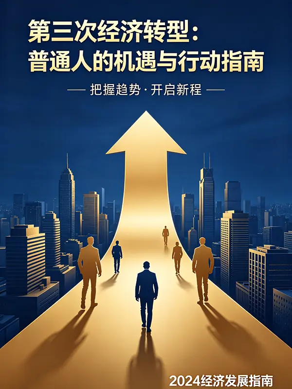 第三次经济转型：普通人的机遇与行动指南 封面